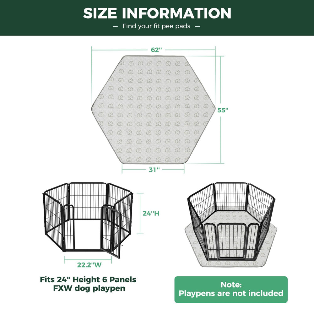 FXW reusable dog pad eco-friendly with 100x uses for busy households.