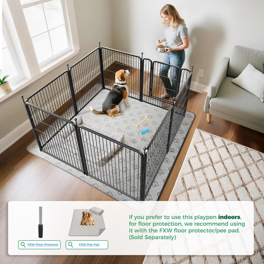 FXW Rollick 8-panel layout enables flexible shapes for any room or yard.