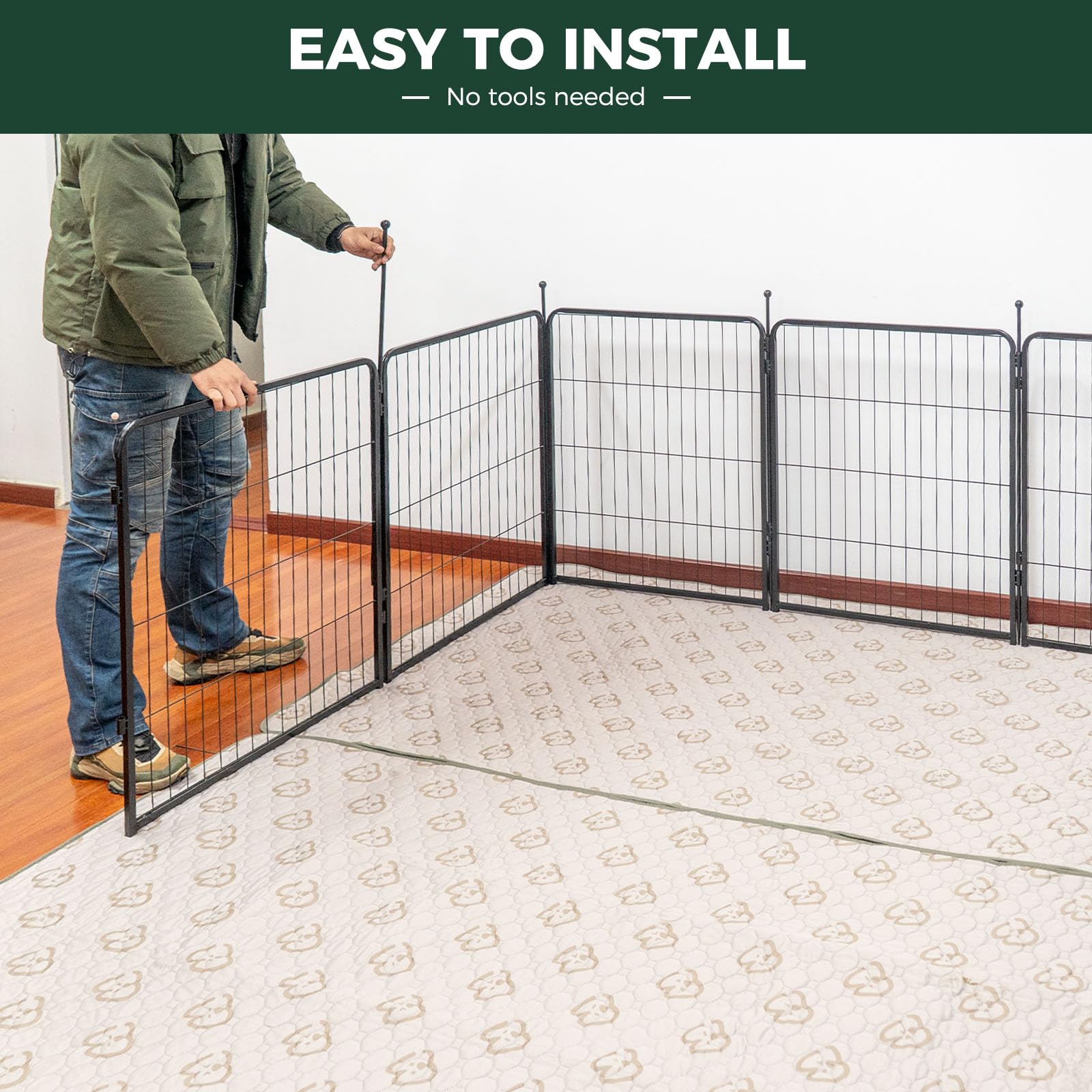 FXW Rollick is ideal for RV camping adventures with secure portable fencing.