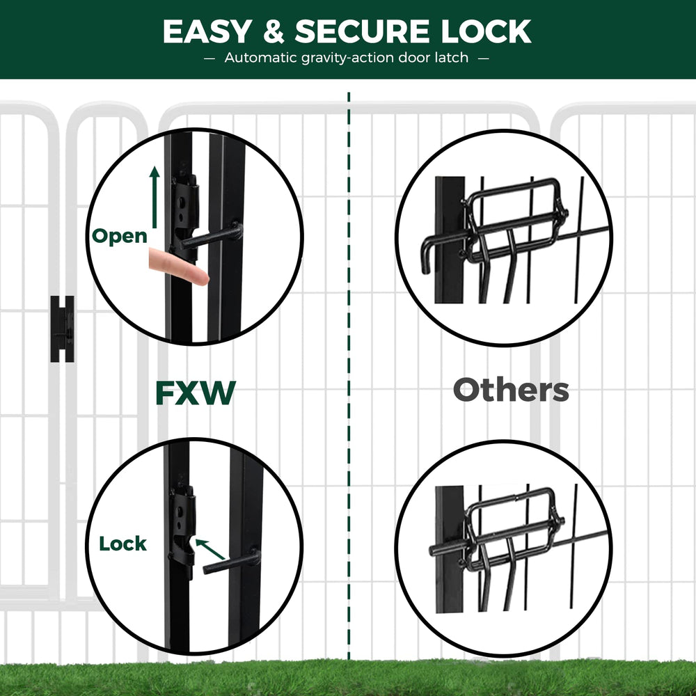 FXW Rollick playpen in a yard setting supports safe outdoor play.
