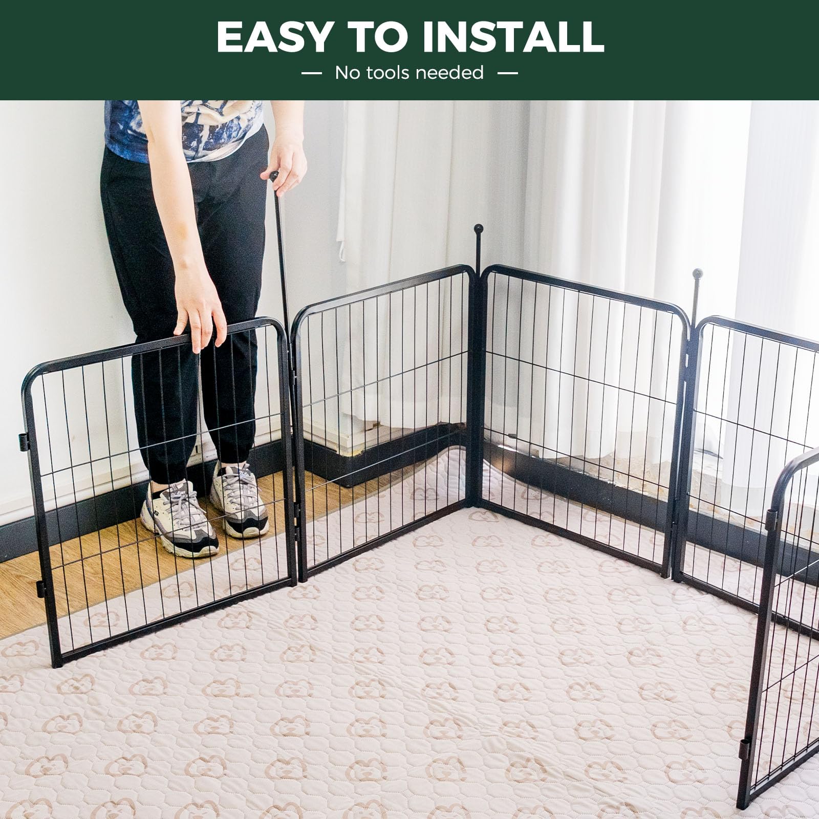 FXW Rollick indoor use on mat protects floors from scratches.