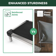 FXW TitanNest indoor-outdoor-use bed in an outdoor setting for camping versatility.
