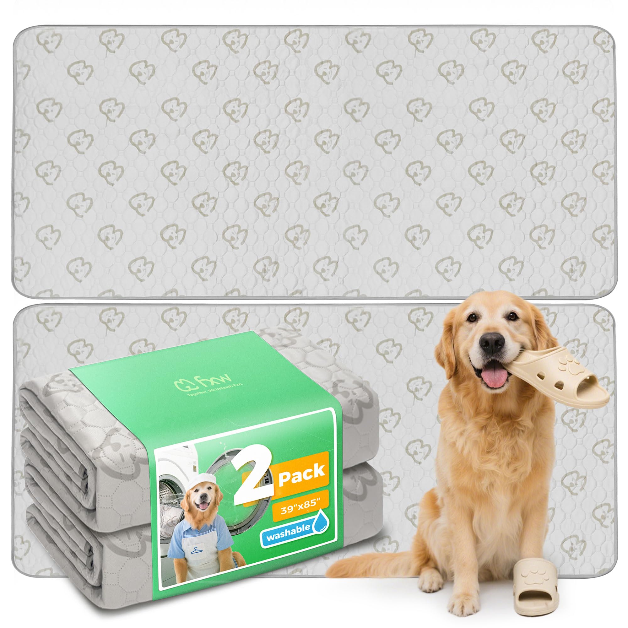 FXW washable pee pad absorbent layer demonstrates high absorbency for all-day playpen use