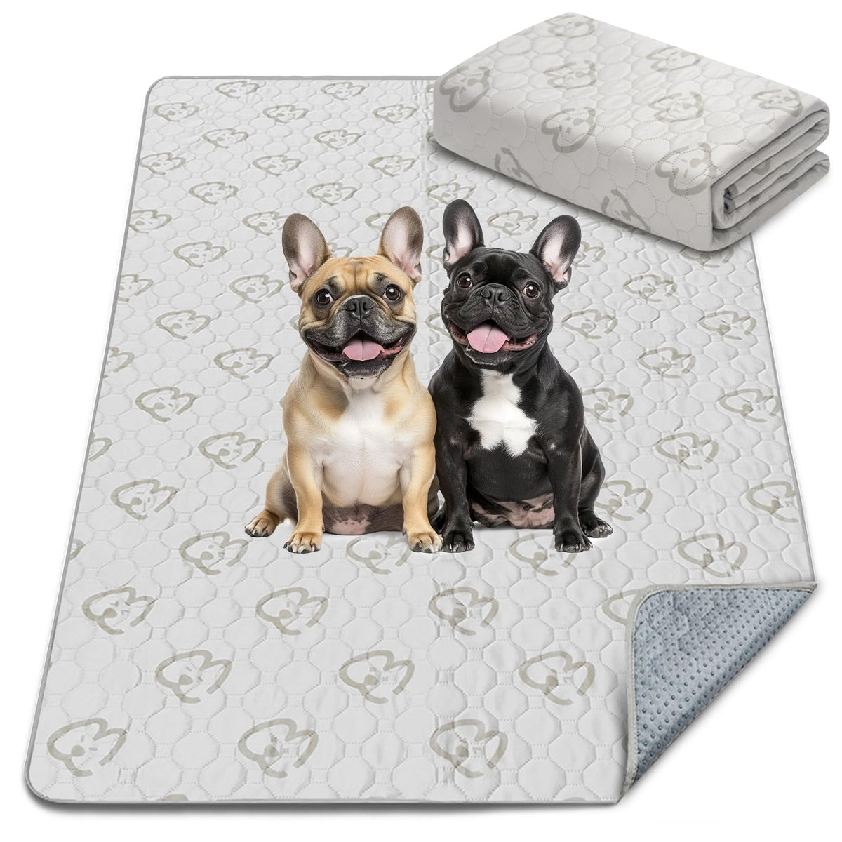 FXW washable pee pad with absorbent layer keeps your dog dry.