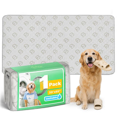 FXW washable pee pad absorbent demonstrates 1.7L capacity for playpen floors.