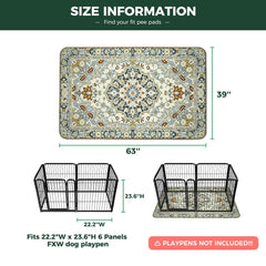 FXW pad is eco-friendly and reusable for over 100 uses.