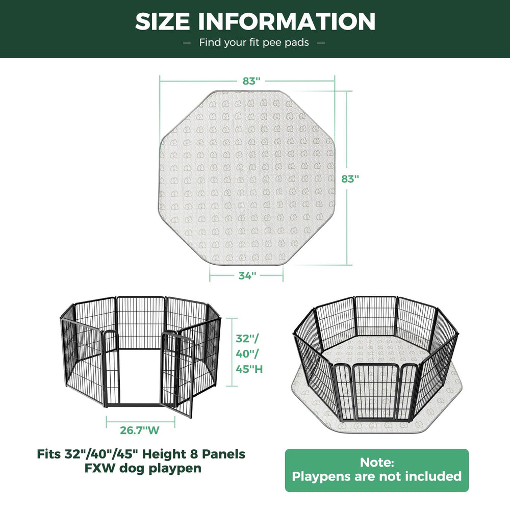 FXW washable-pee-pad machine-washable for quick cleaning after daily use.