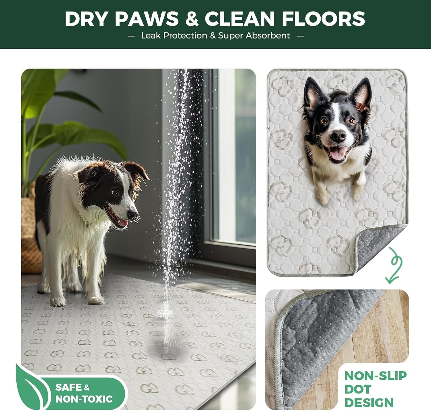 FXW washable-pee-pad perfect-fit-playpen aligns with FXW Rollick/Homeplus enclosures.