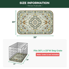 FXW washable pee pad with waterproof panel to prevent leaks