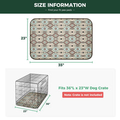 FXW dog pee pad waterproof shield locks in moisture and protects floors