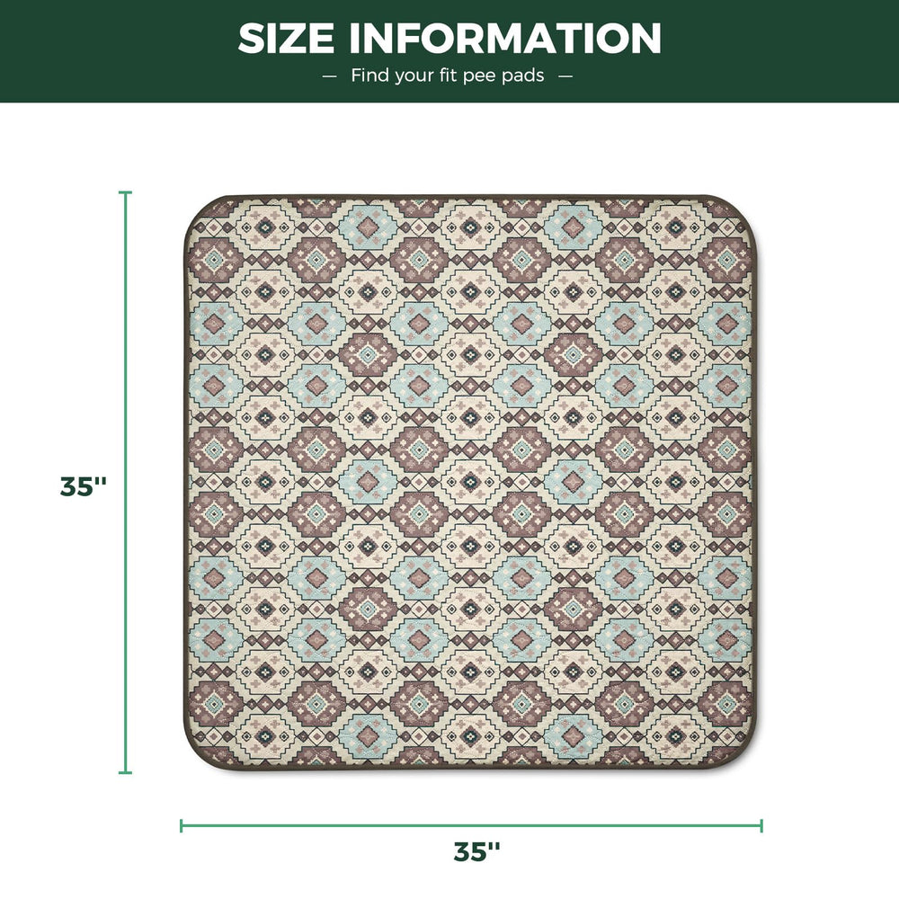 FXW pad with waterproof shield protects floors during accidents.