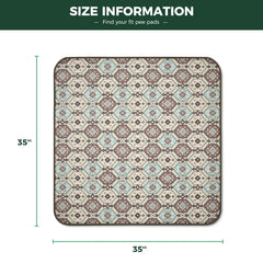 FXW pad with waterproof shield protects floors during accidents.