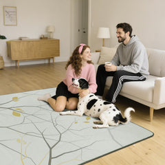 FXW Washable Pee Pad with waterproof TPU layer guards floors from accidents.