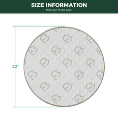 FXW dog pad with waterproof TPU layer protects floors from accidents