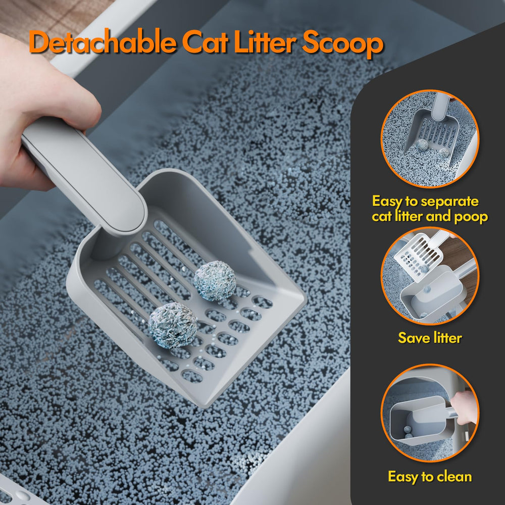 FYLICA stepboard and litter mat reduce tracking and mess at entry.