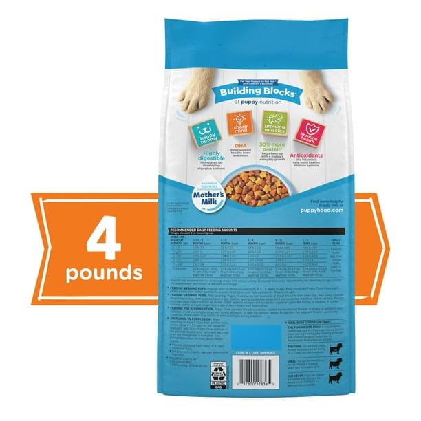 FYNORI Puppy Chow, pollo-de-granja, proteína de calidad para cachorros activos.