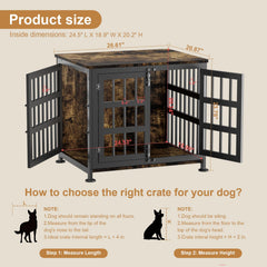 FZGhome crate interior shows roomy space for lounging and movement.