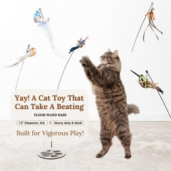 GADGETSOLOGY hummingbird toy adds fluttering motion for chase.