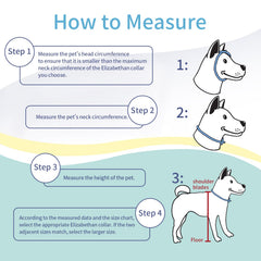 GAGABODY Elizabethan donut collar waterproof tear-resistant fabric helps protect the cone during daily wear.