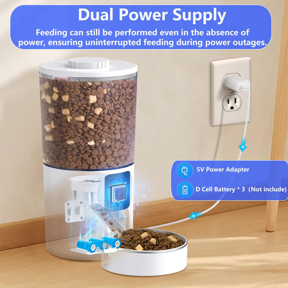 GAHOGA dual power backup ensures meals stay on schedule during outages.