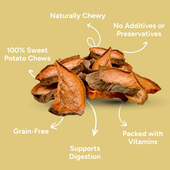 Gaines Family Farmstead air-dried sweet potato slices close-up