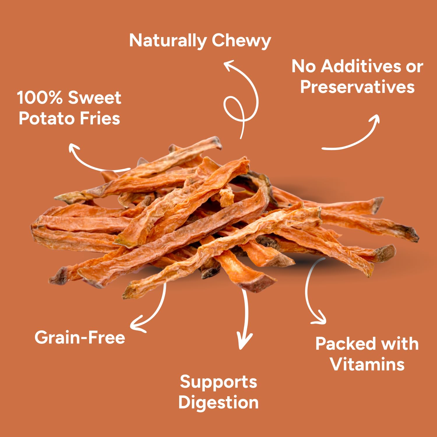 Gaines Family Farmstead Sweet Potato Fries close-up texture shows crisp, fiber-rich surface