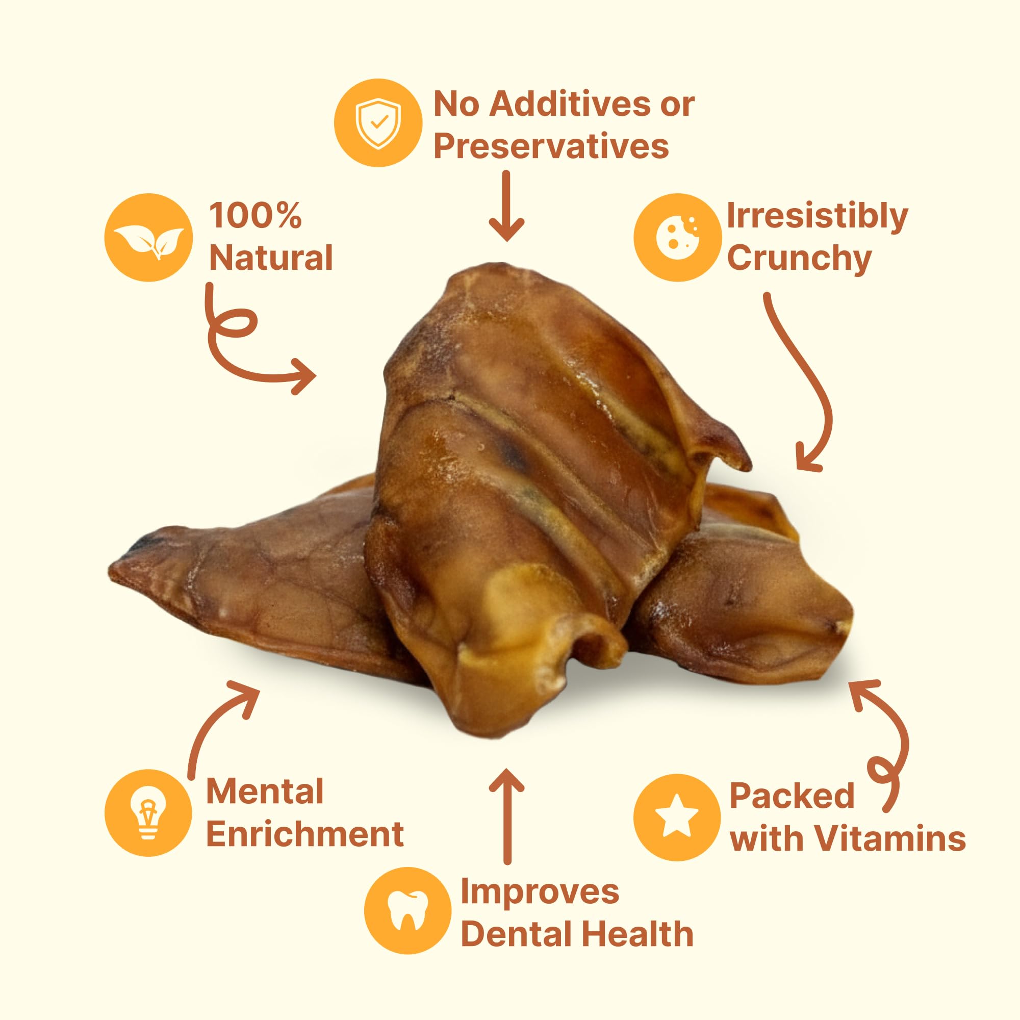 Gaines Pet Pig Ears aggressive-chewers image designed for long-lasting entertainment.