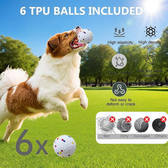 GaleKoon yellow launch port for independent ball return training.