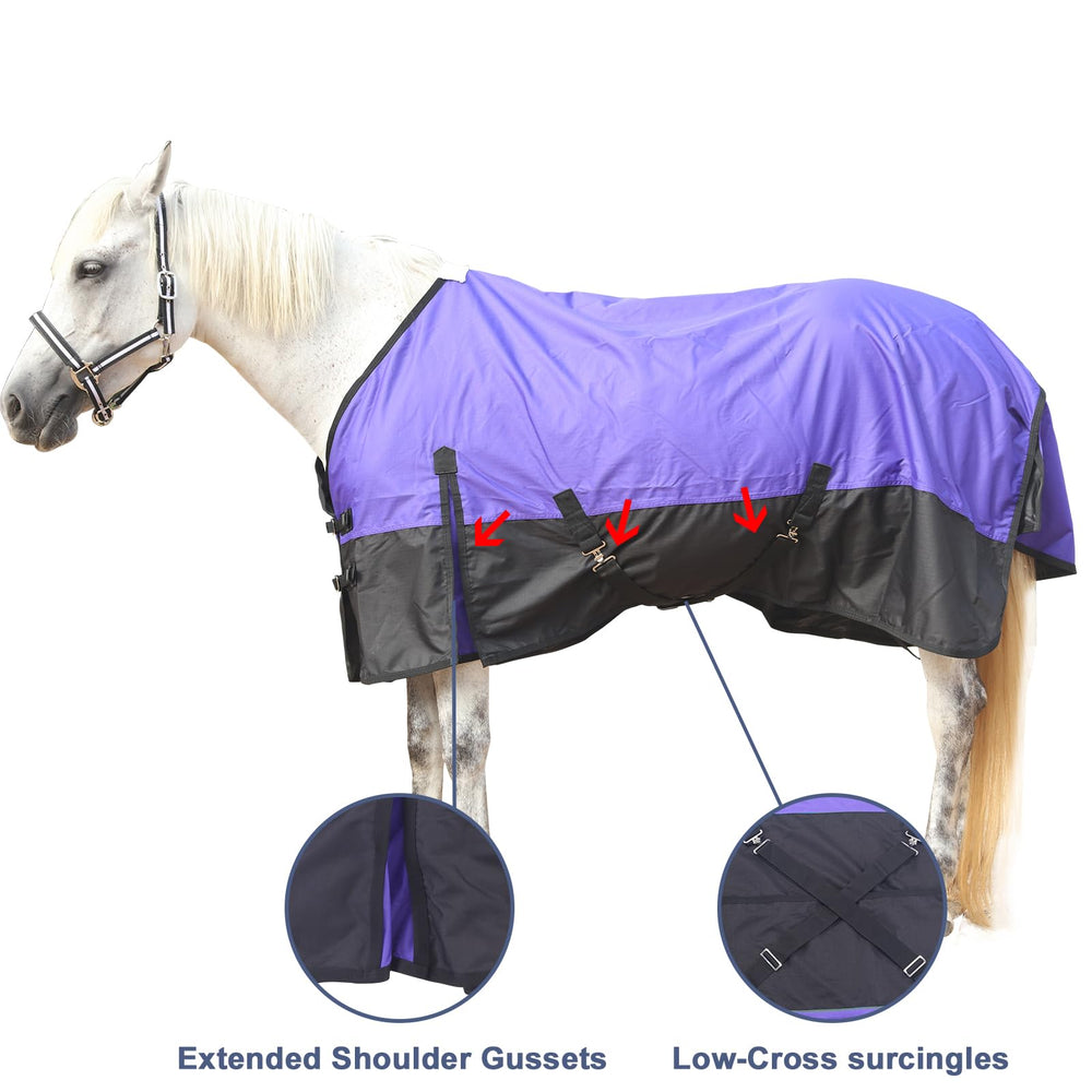 Gallopoff breathable inner lining provides ventilation to help remain comfortable