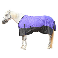 Gallopoff rain sheet close-up on 600D rip-stop fabric showing tear resistance