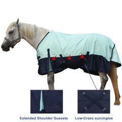 Gallopoff breathable inner lining promotes comfort during activity