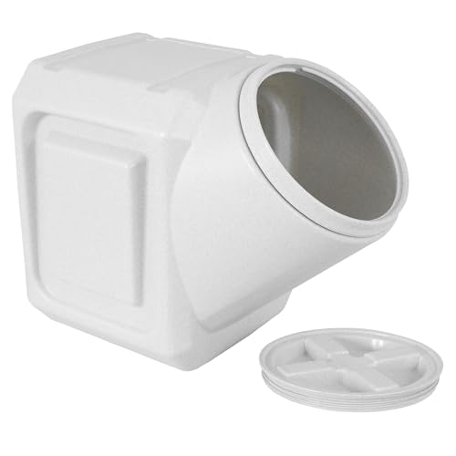 Gamma2 Vittles Vault sealed-lid protects against pests for bulk dry kibble storage