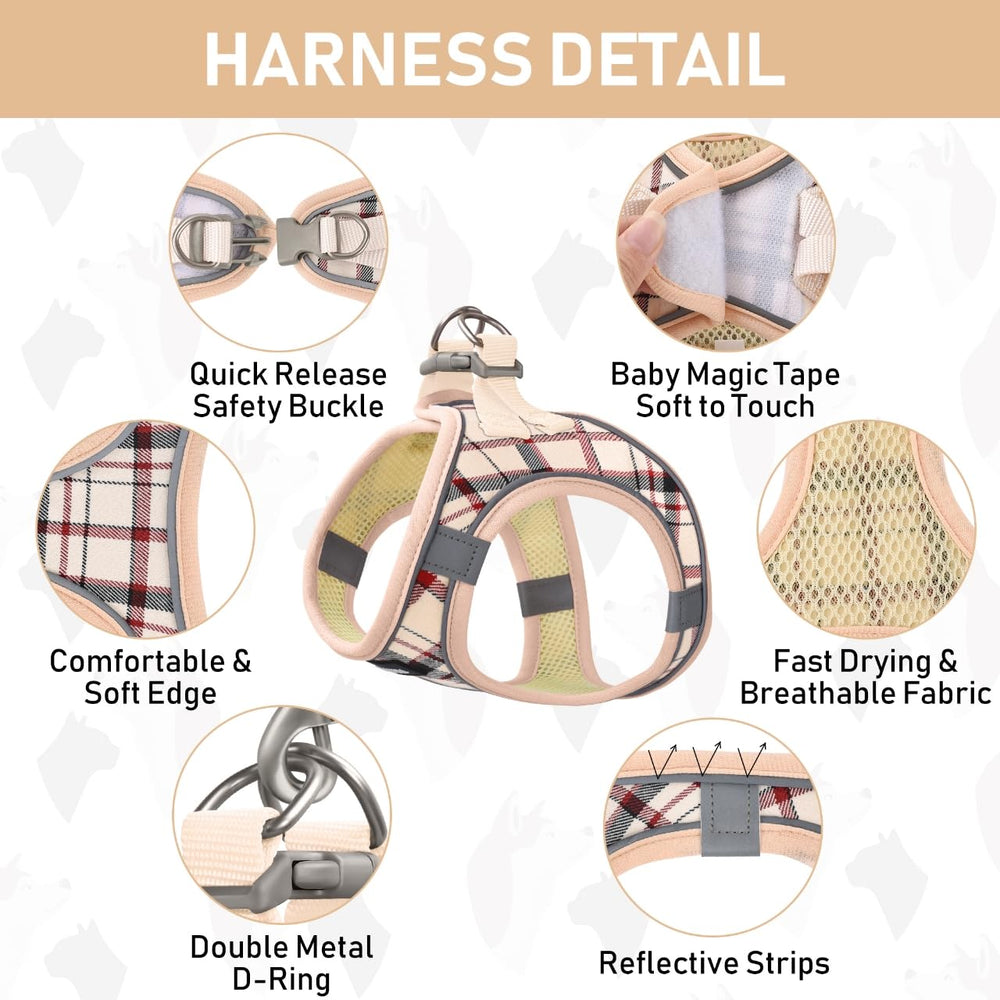 GAMUDA harness collar leash set demonstrates three-piece pet gear for coordinated outings