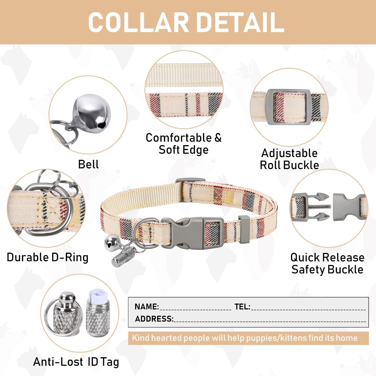 GAMUDA reflective plaid safety lines boost visibility during night walks