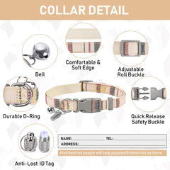 GAMUDA reflective plaid safety lines boost visibility during night walks
