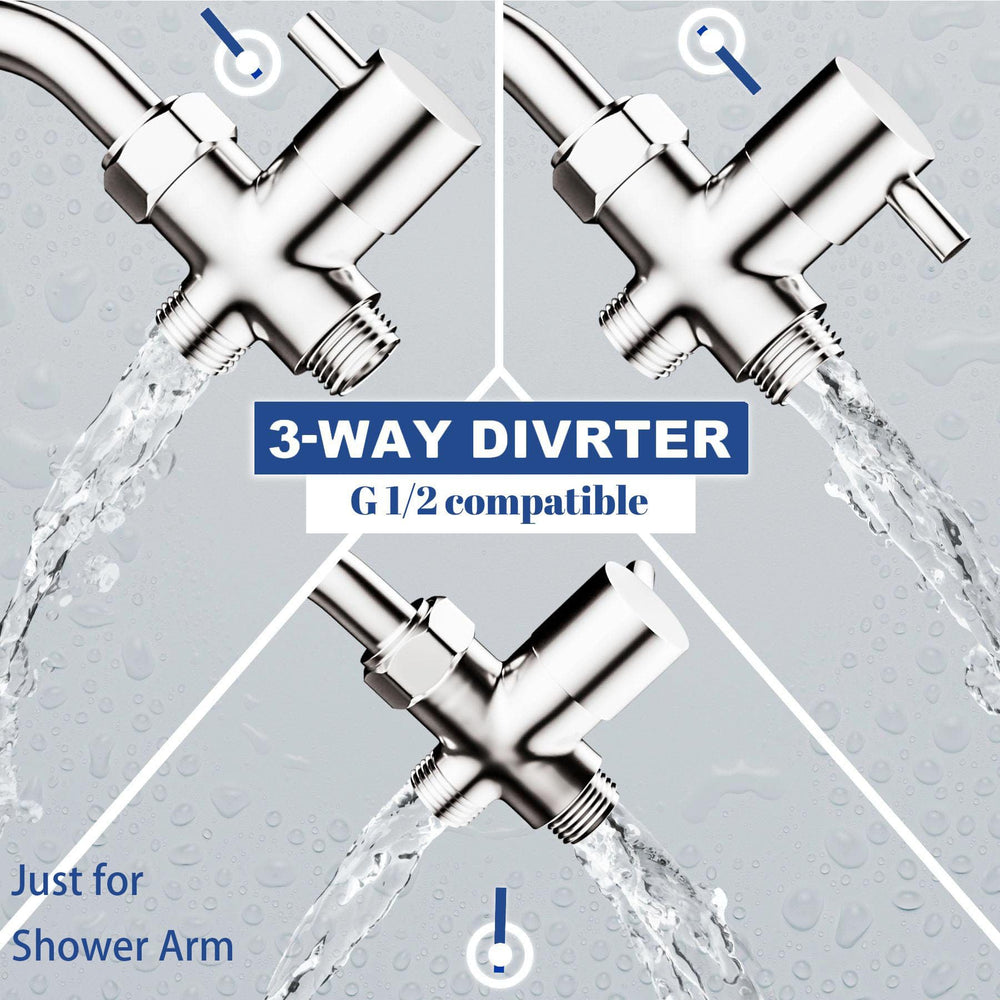 Ganciu adhesive holder keeps tools within reach during grooming sessions.