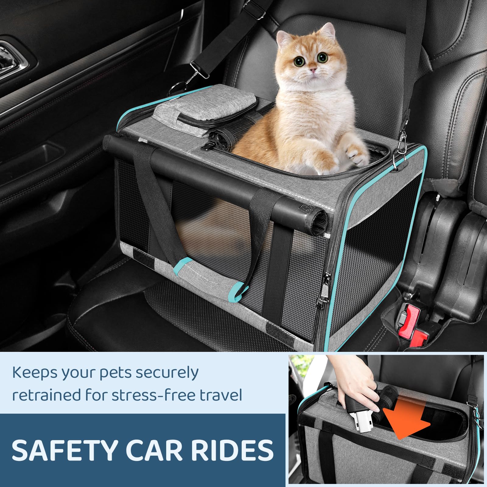 GAPZER underseat carrier measurement guide image helps confirm fit
