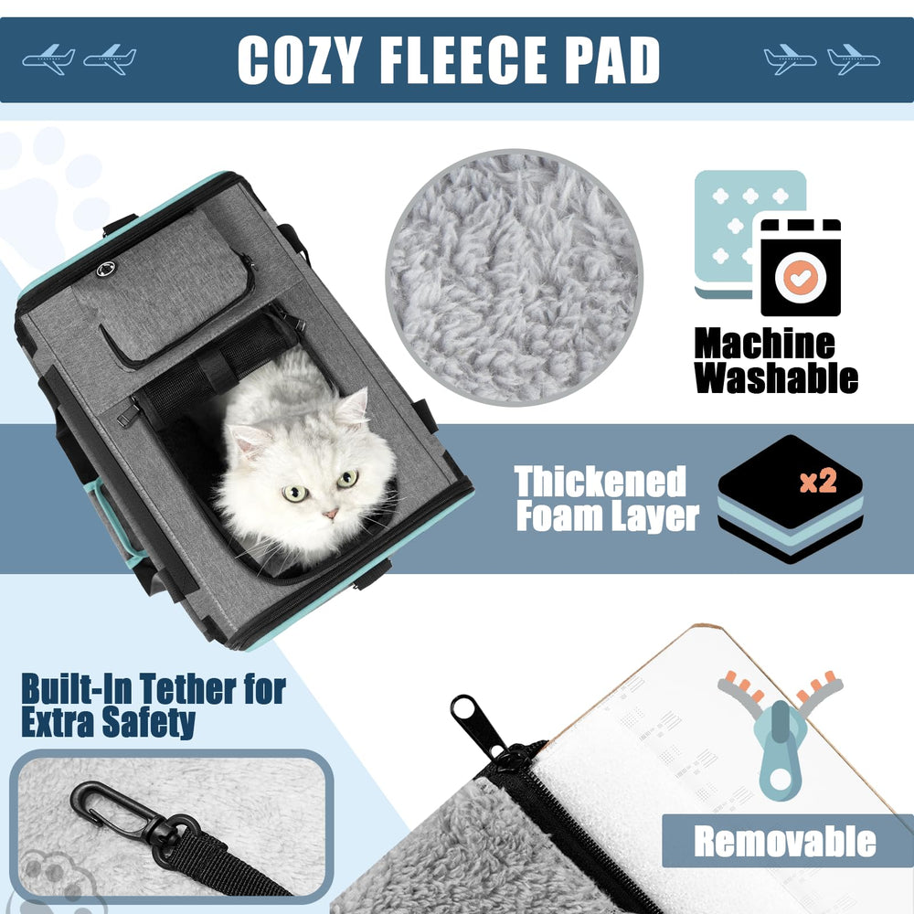 GAPZER Alaska cat carrier durable 600D fabric for frequent travel