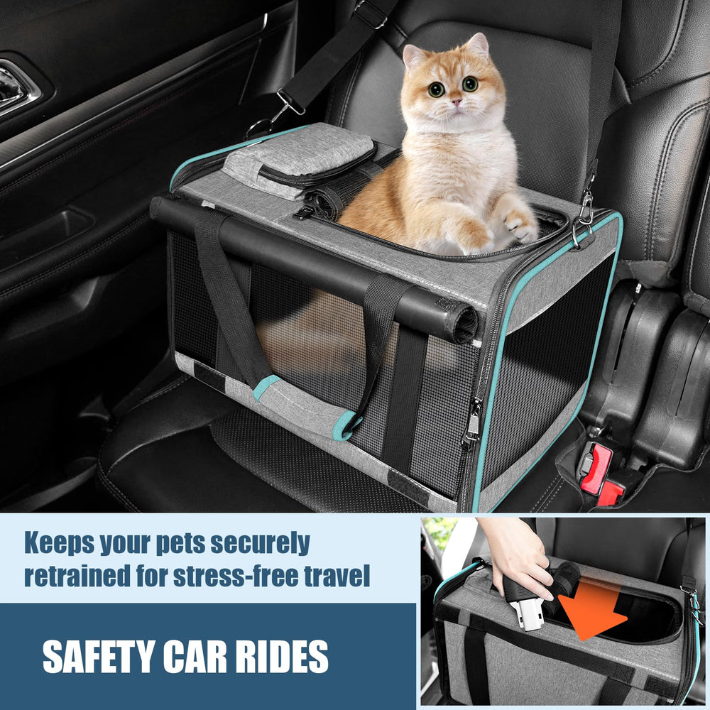 GAPZER Alaska cat carrier roll-up privacy curtains offer calm privacy
