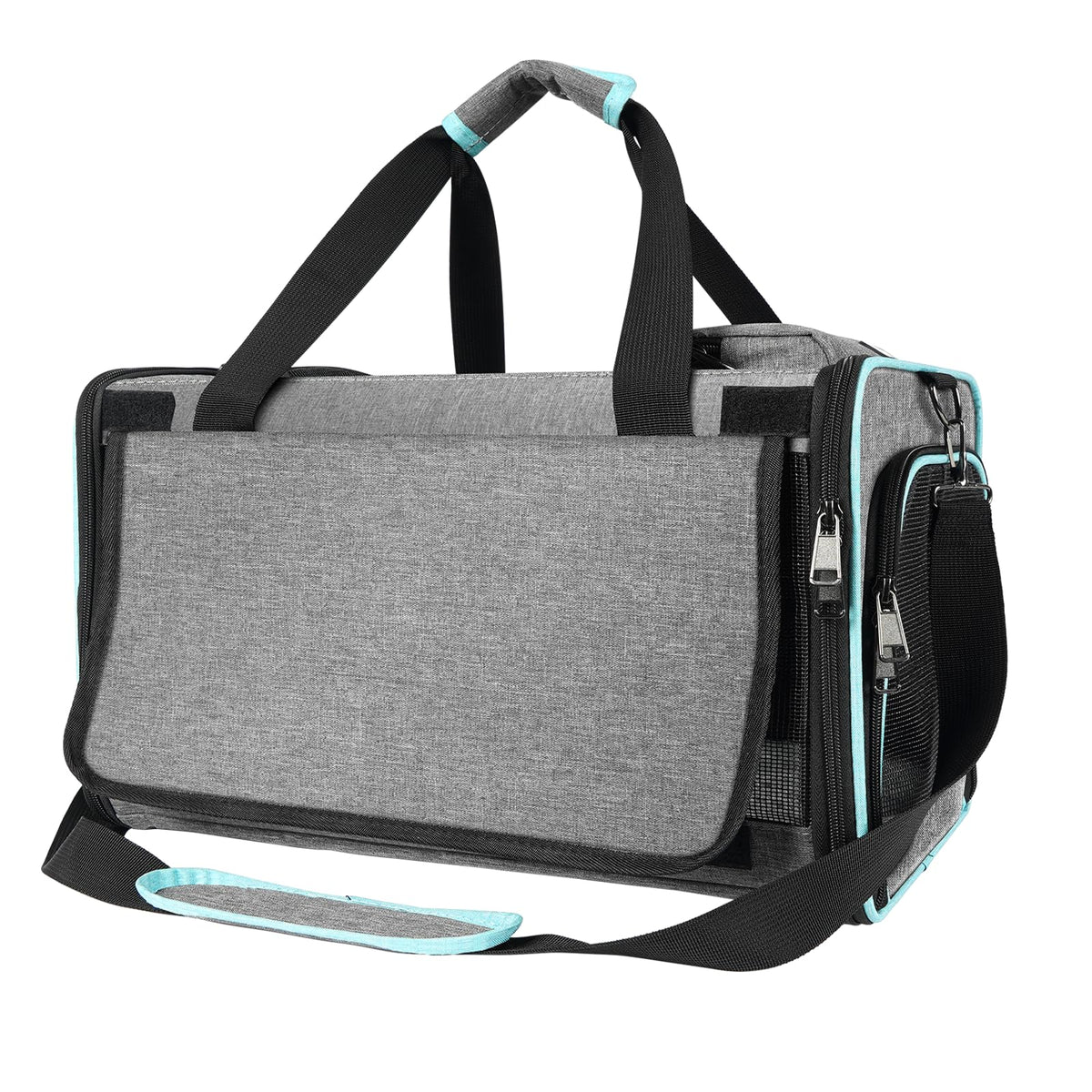GAPZER Alaska cat carrier underseat side view for cabin-friendly travel