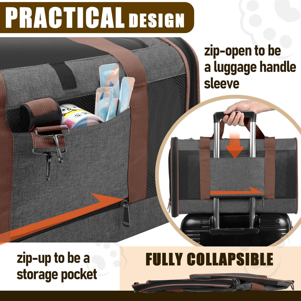 GAPZER carrier bag shoulder strap illustrates comfortable hands-free transport option