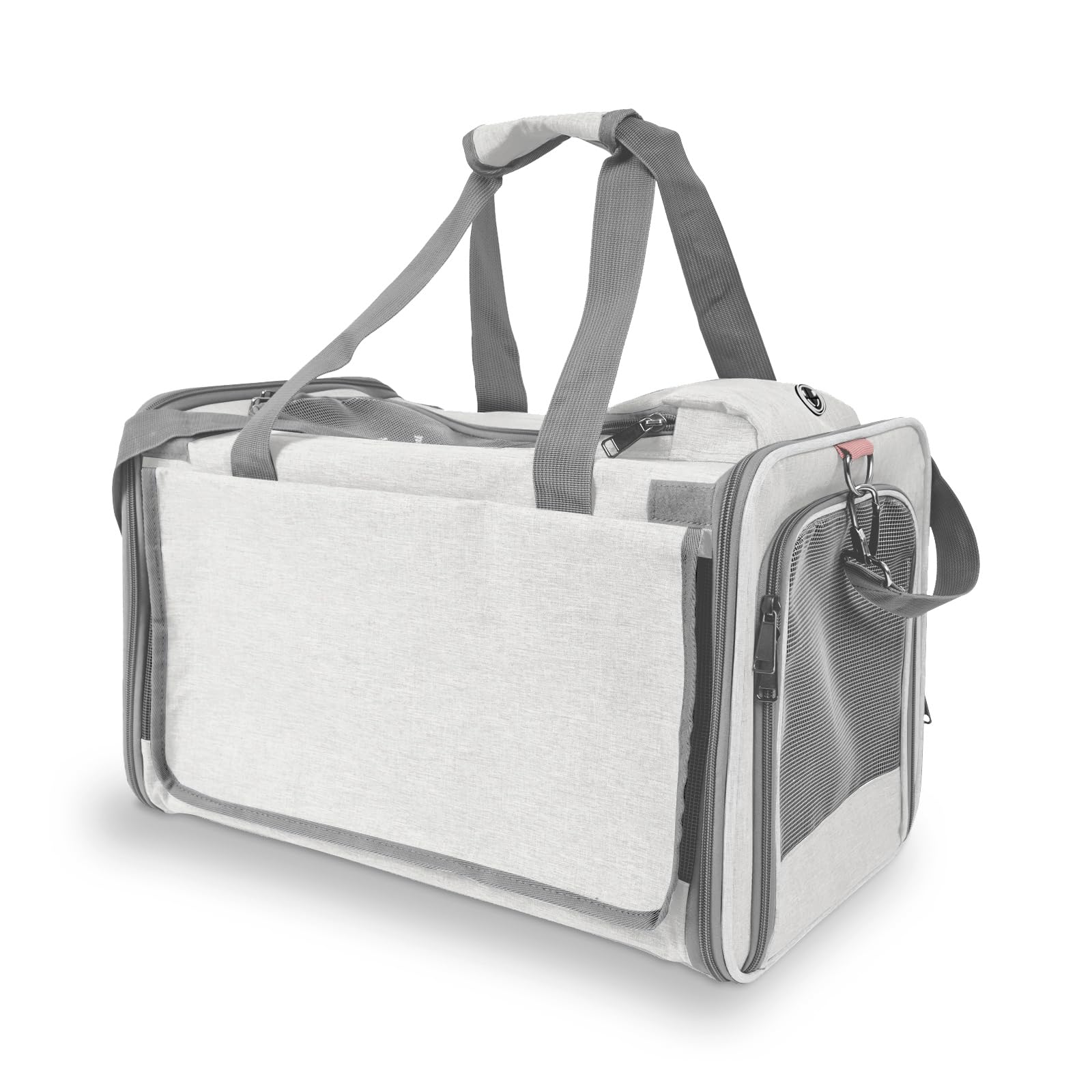 GAPZER cat carrier collapsible design saves storage space at home and on the go.