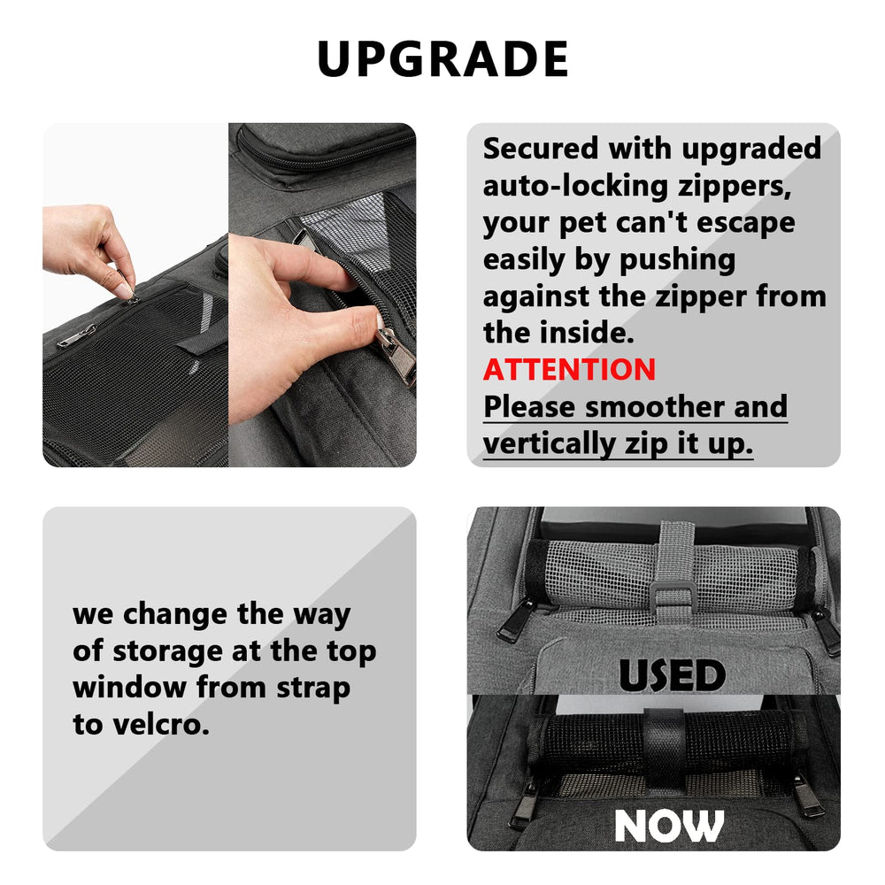 GAPZER carrier using durable oxford fabric to withstand travel wear