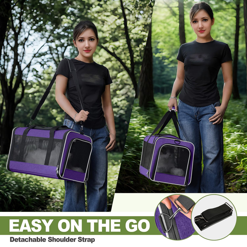 GAPZER Per Carrier seatbelt sleeve secures carrier for car travel safety