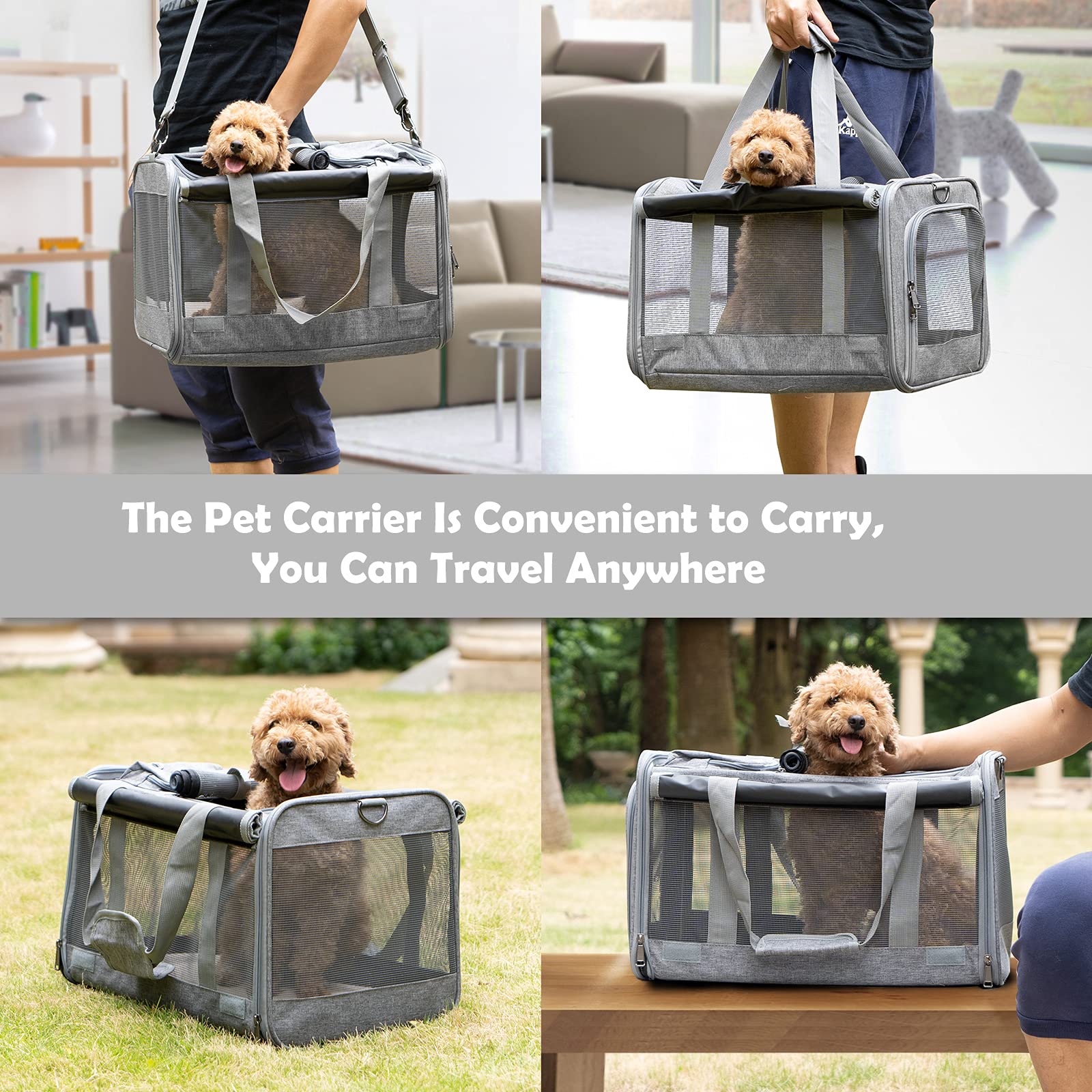 Gapzer two-carrying-ways design relieves shoulder fatigue on long journeys.