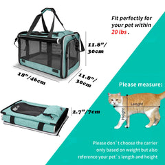 gapzer small dog carrier side-entry access simplifies loading