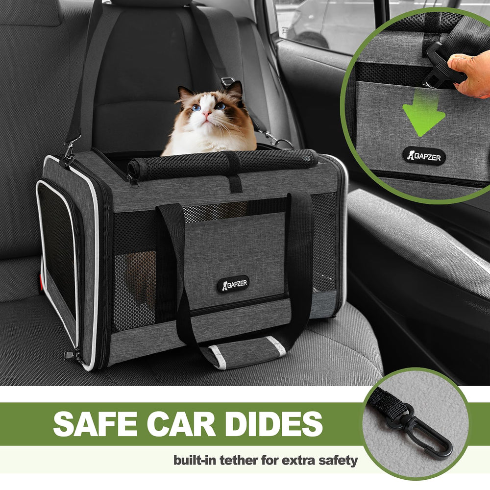 Gapzer sturdy frame prevents sag even when pets explore inside.