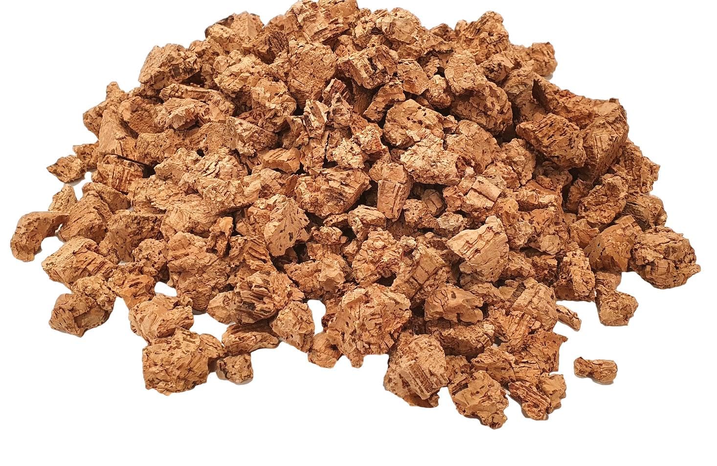 GardenWise Cork Bark Nuggets terrarium bedding promotes natural reptile habitat