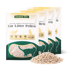 Gardner Pet Cat Litter Pellets odor-control in action for a fresher box