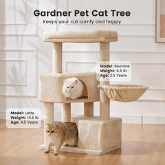 Gardner Pet sturdy base board ensures stable setup in apartments and busy households